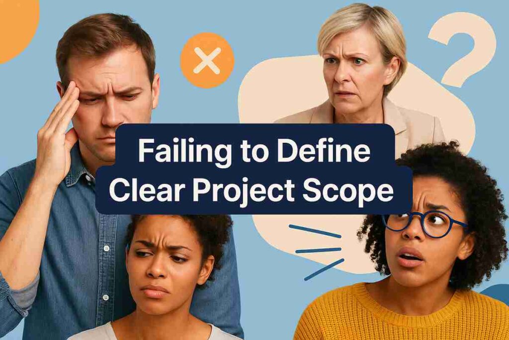 Failing to Define Clear Project Scope
