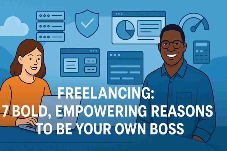 Freelancing 7 Bold, Empowering Reasons to Be Your Own Boss