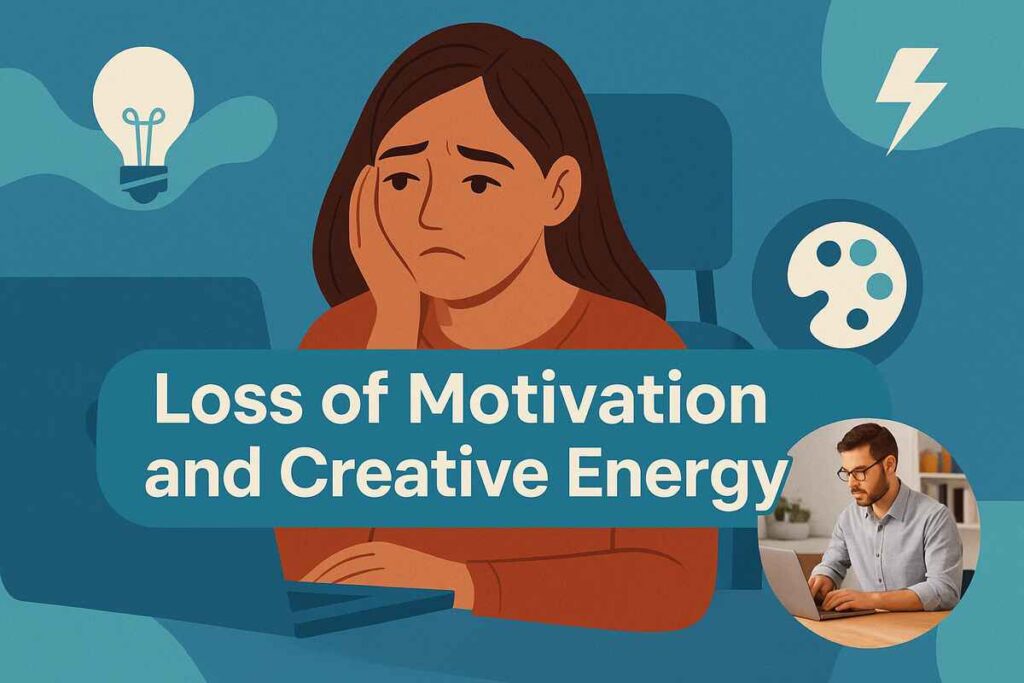 Loss of Motivation and Creative Energy