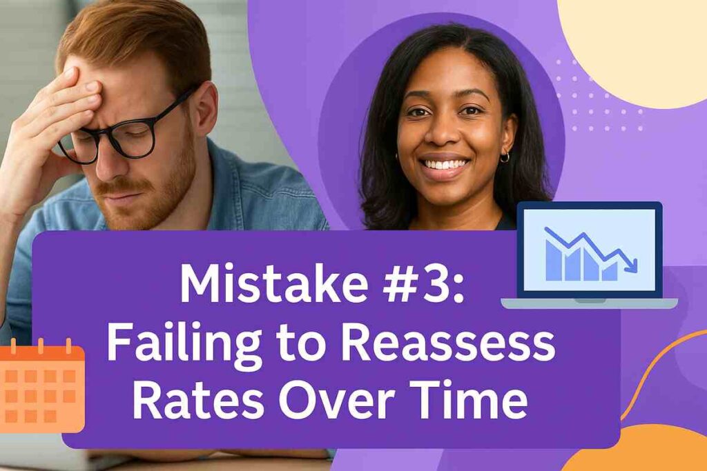 Mistake #3 Failing to Reassess Rates Over Time