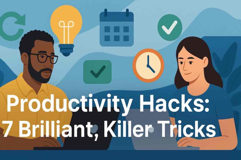 Productivity Hacks 7 Brilliant, Killer Tricks