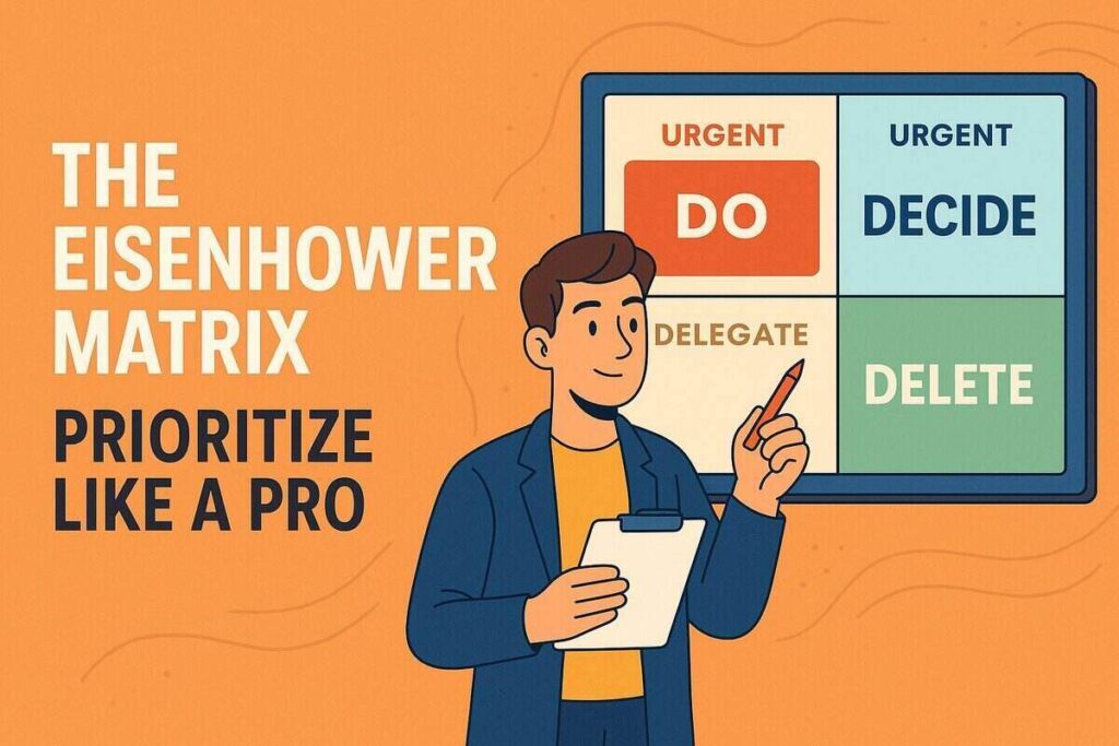 The Eisenhower Matrix Prioritize Like a Pro