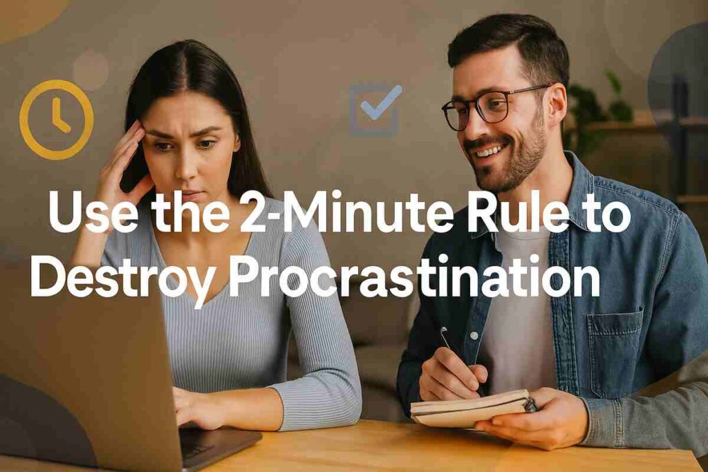 Use the 2-Minute Rule to Destroy Procrastination