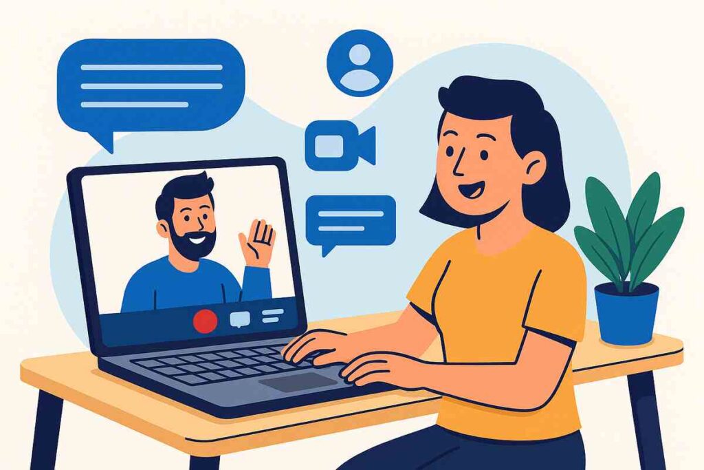 Asynchronous Video Messages Replace Status Updates with Face Time