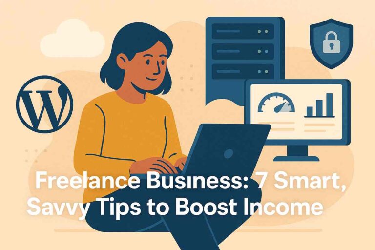 Freelance Business 7 Smart, Savvy Tips to Boost Income