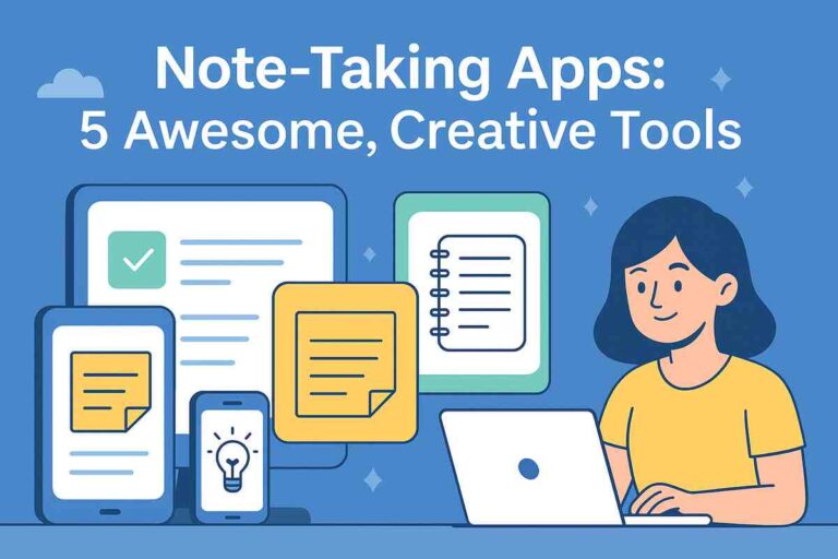 Note-Taking Apps 5 Awesome, Creative Tools