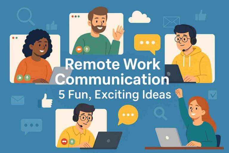 Remote Work Communication 5 Fun, Exciting Ideas