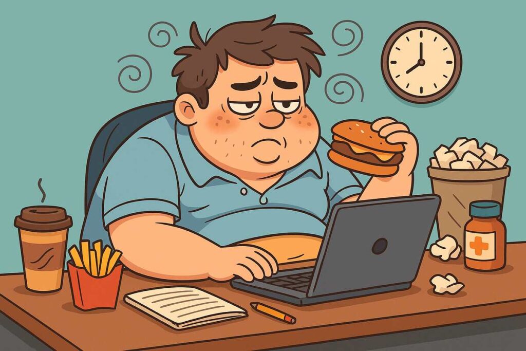 Ignoring Health and Self-Care