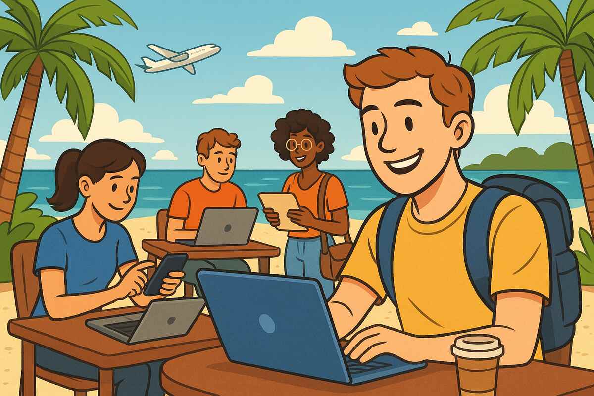 Digital Nomad Lifestyle 2025 5 Big Shifts