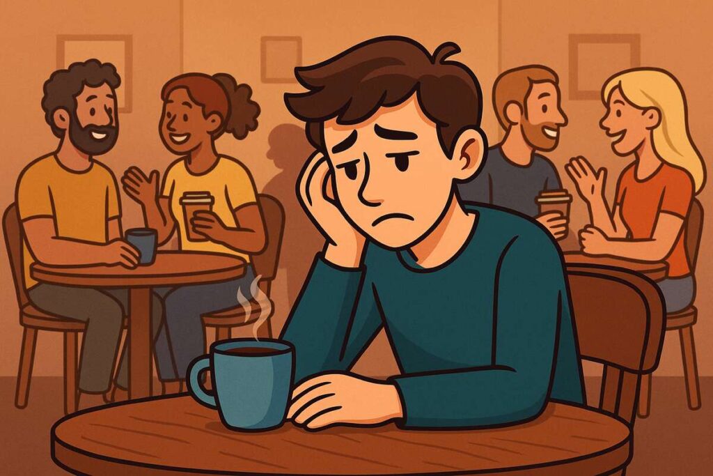 Superficial Connections Replace Deep Bonds