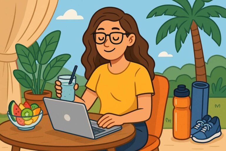 Digital Nomad Wellness 5 Best Habits for Health & Balance