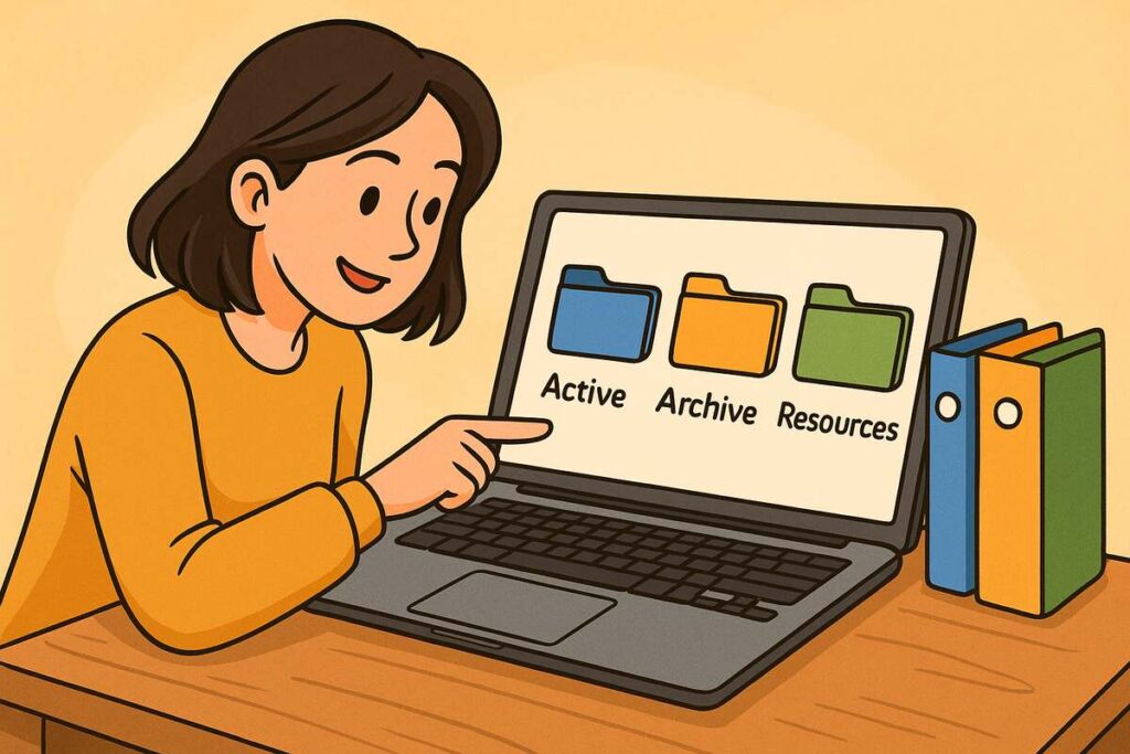 Organize Your Files Using the Three Folder System