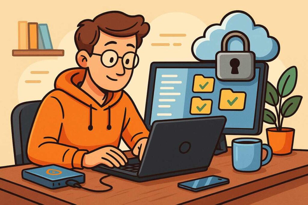 Use Encrypted Cloud Storage and Data Backups