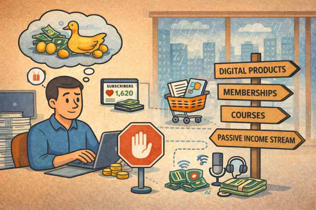 Client Work Pays the Bills But It Shouldn’t Be Your Only Income