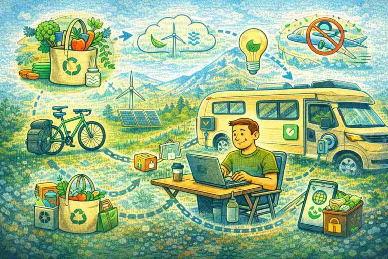 Eco-Conscious Nomadism Essential Habits for Remote Work