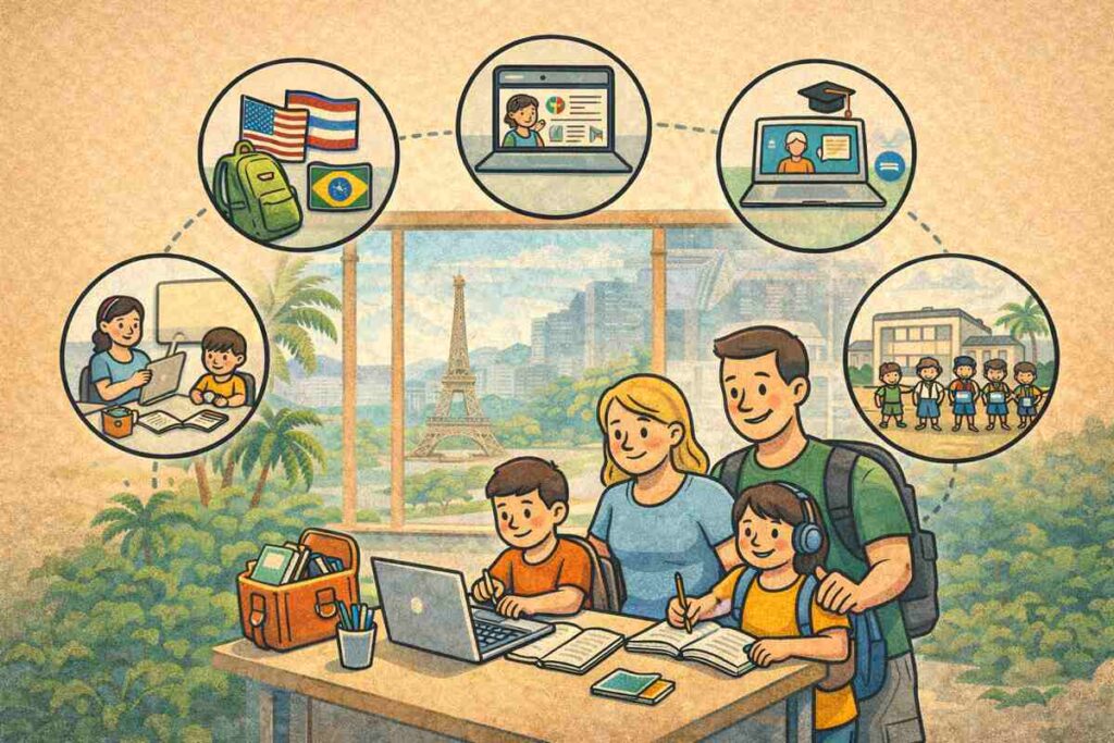 Education Options for Nomad Families in 2026