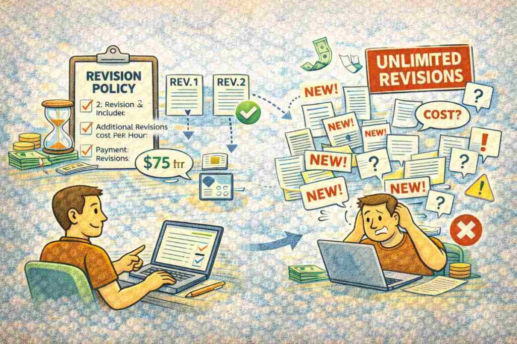 Revision And Change Request Clause