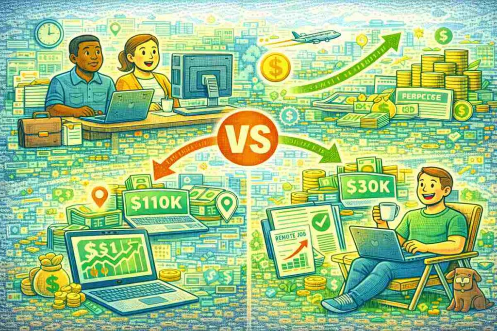 Many Remote Workers Earn More Than Office Employees