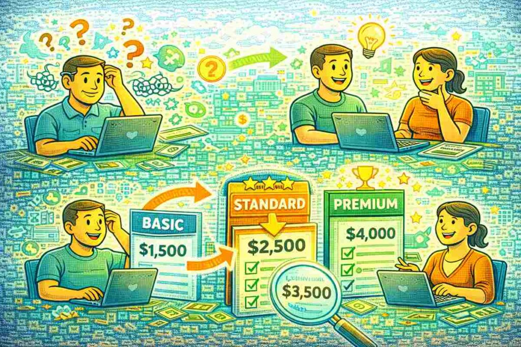 Use Tiered Packages to Reduce Decision Friction